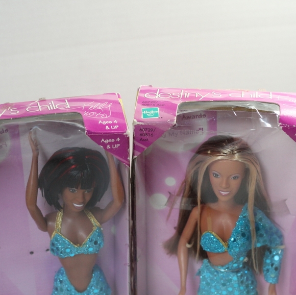 Destiny's Child Beyonce & Kelly GRAMMY Awards Dolls Pre-owned in Box - Picture 4 of 16